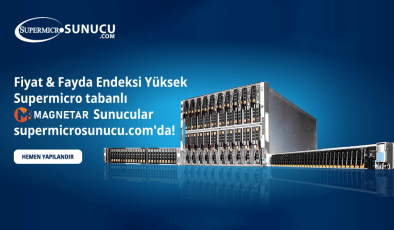 Supermicro Sunucularıyla Geleceğe Hazır Olun!