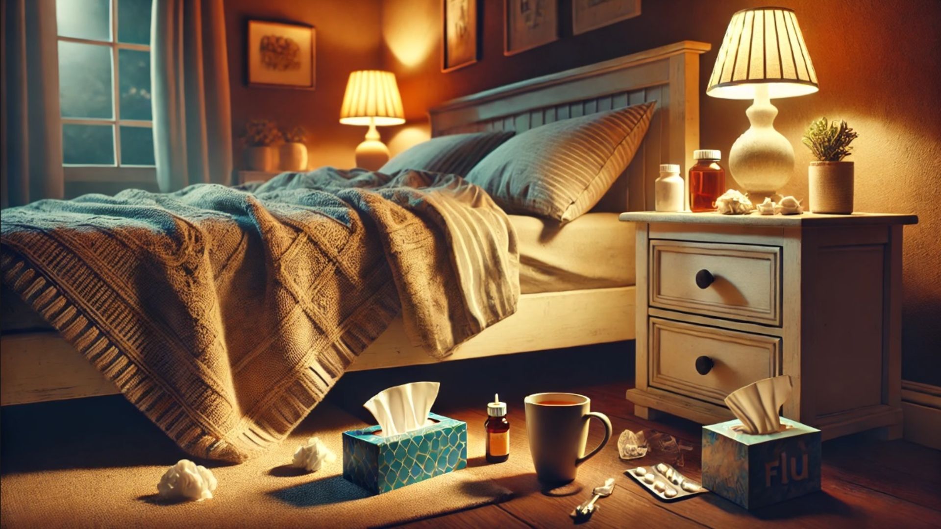 Soğuk algınlığı belirtileri gece neden artar?