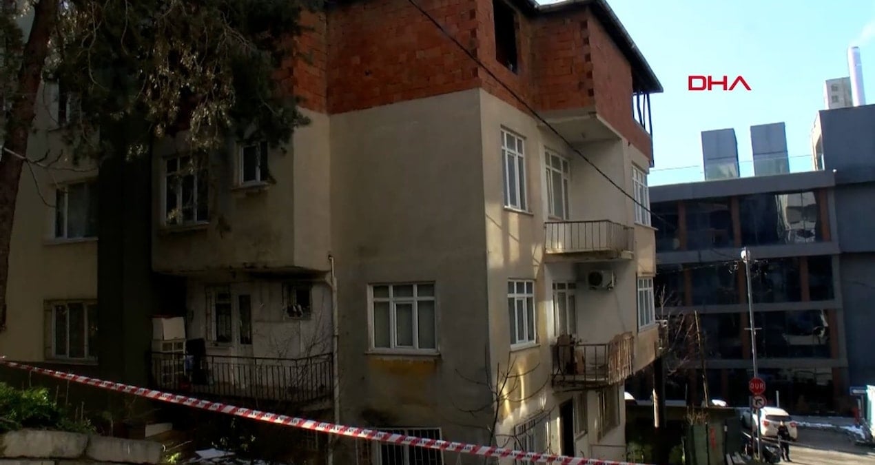 Pendik’te tuhaf sesler gelen 4 katlı bina tahliye edildi